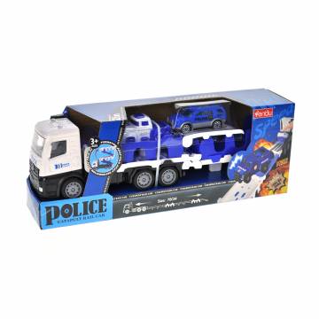 Детская игрушка YG Toys Автовоз Полиция, с запуском, от 3 лет, 31*7*11.5 см (8900) Детская игрушка YG Toys Автовоз Полиция, с запуском, от 3 лет, 31*7*11.5 см (8900)