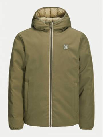 Jack&Jones Junior Пуховик 12263276 Зелений Regular Fit Jack&Jones Junior Пуховик 12263276 Зелений Regular Fit
