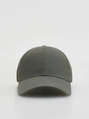 Reserved - MEN`S PEAKED CAP - світло-оливковий - 042CR-81X Reserved - MEN`S PEAKED CAP - світло-оливковий - 042CR-81X