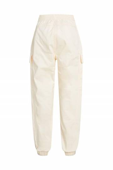 Детские спортивные штаны Calvin Klein Jeans WOVEN CARGO цвет бежевый однотонные IB0IB02270 Детские спортивные штаны Calvin Klein Jeans WOVEN CARGO цвет бежевый однотонные IB0IB02270