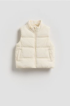 Reserved - Стьобаний жилет - нюдовий - 404HR-02X