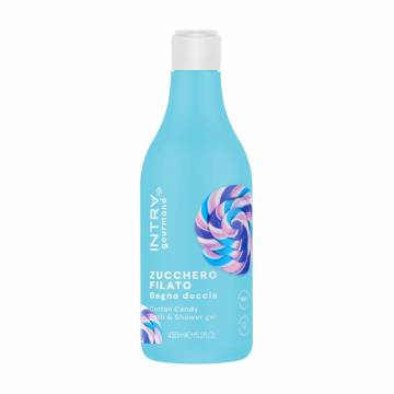 Гель-крем для душа и ванны Intra Cotton Candy Bath & Shower Gel с ферментированным овсом, 450 мл