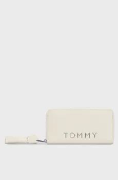 Женский белый кошелек TJW BOLD LARGE ZA Белый ONESIZE Tommy Jeans AW0AW16389