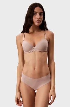 Женские бежевые трусики Бежевый S Calvin Klein LV00QF8809