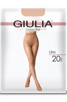 Колготки женские Giulietta Like, 20 DEN, Daino, размер 4