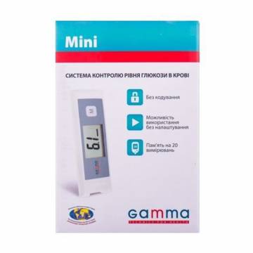 Глюкометр Gamma Mini Глюкометр Gamma Mini