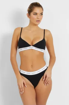 Женский черный топ Черный XS Guess O2BC02.KBBU1;JBLK