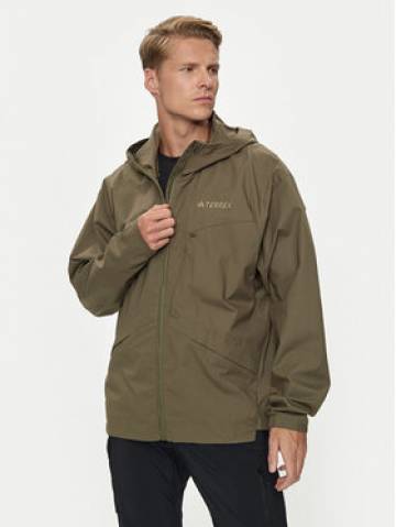 adidas Вітровка Terrex Xploric IN4630 Зелений Regular Fit adidas Вітровка Terrex Xploric IN4630 Зелений Regular Fit