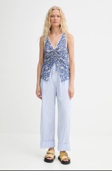 Хлопковая блузка Renewed creative upcycling