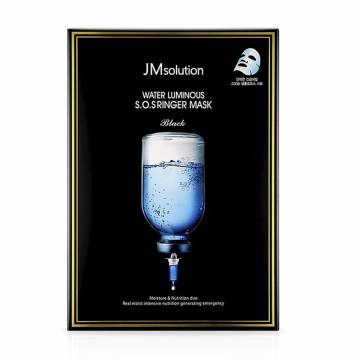 Увлажняющая тканевая маска для лица JMsolution Water Luminous S.O.S Ringer Mask Black с гиалуроновой кислотой, 35 мл Увлажняющая тканевая маска для лица JMsolution Water Luminous S.O.S Ringer Mask Black с гиалуроновой кислотой, 35 мл