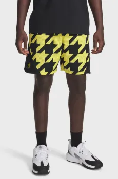 Мужские шорты с узором Curry Sig Short 3 Разноцветный M Under Armour 6007375-001
