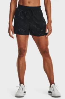Женские черные шорты Journey Terry Short Черный S Under Armour 1377857-001