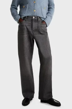 Женские серые джинсы LOOSE STRAIGHT RW NEA Серый 26-32 Tommy Hilfiger WW0WW44329