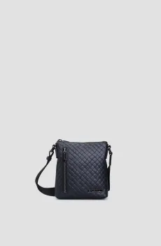 Мужская черная кожаная сумка Черный ONESIZE Baldinini C4B002XXINTR;0000