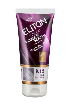 Тонирующая маска для волос Elitan Color Toner Mask 9.12 Холодный платиновый, 150 мл