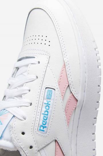 Кроссовки Reebok Club C Double Reven цвет белый GV7030-white Кроссовки Reebok Club C Double Reven цвет белый GV7030-white