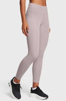 Женские пудровые тайтсы UA Launch Elite Ankle Tights Розовый S Under Armour 1383367-015