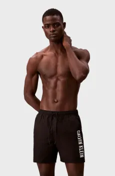 Мужские черные плавательные шорты MEDIUM DRAWSTRING Черный S Calvin Klein LV00N61047
