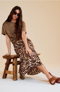 Шльопанці - золотисто-коричневий