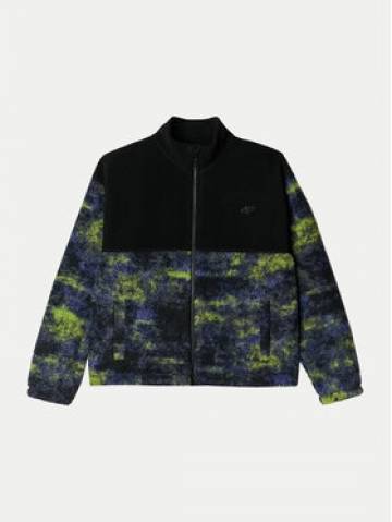 4F Флісовий реглан 4FJWAW24TFLEM246 Чорний Loose Fit 4F Флісовий реглан 4FJWAW24TFLEM246 Чорний Loose Fit