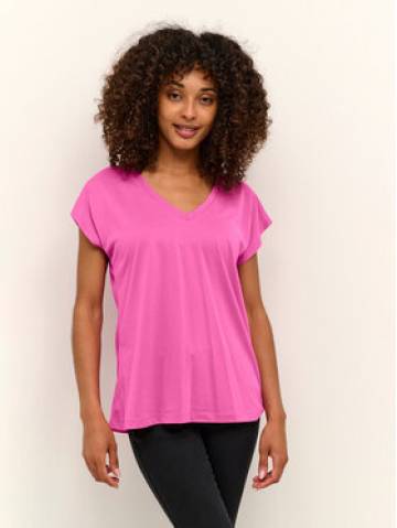 Kaffe Футболка Kalise 10504040 Рожевий Regular Fit Kaffe Футболка Kalise 10504040 Рожевий Regular Fit