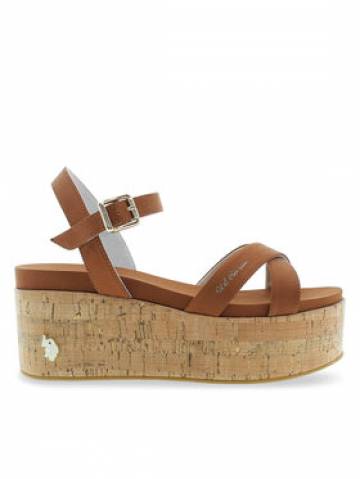 U.S. Polo Assn. Босоніжки Loren LOREN002 Коричневий U.S. Polo Assn. Босоніжки Loren LOREN002 Коричневий