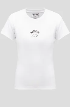 Женская белая футболка Белый XS Moschino J0714.8734;1001