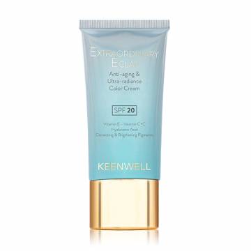 Тональный крем для лица Keenwell Extraordinary Eclat Anti-Aging&Ultra-Radiance Color Cream SPF 20 01, 40 мл Тональный крем для лица Keenwell Extraordinary Eclat Anti-Aging&Ultra-Radiance Color Cream SPF 20 01, 40 мл