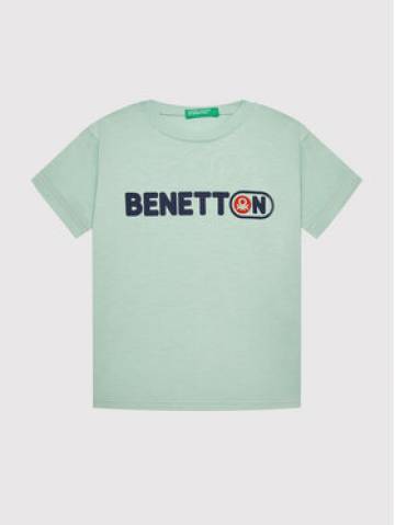 United Colors Of Benetton Футболка 3I1XG102N Зелений Regular Fit United Colors Of Benetton Футболка 3I1XG102N Зелений Regular Fit