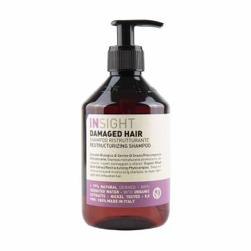 Восстанавливающий шампунь Insight Damaged Hair Restructurizing Shampoo для поврежденных волос, 400 мл Восстанавливающий шампунь Insight Damaged Hair Restructurizing Shampoo для поврежденных волос, 400 мл