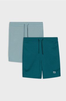 Спортивні шорти Active з швидковисихаючої тканини – набір із 2 - синій