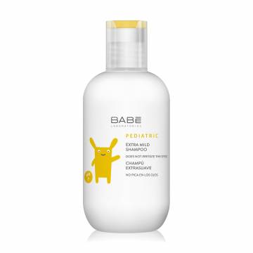 Детский шампунь BABE Laboratorios Extra Mild Shampoo экстрамягкий, 200 мл Детский шампунь BABE Laboratorios Extra Mild Shampoo экстрамягкий, 200 мл