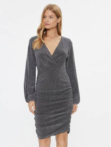 Vila Коктейльна сукня 14089866 Срібний Regular Fit Vila Коктейльна сукня 14089866 Срібний Regular Fit