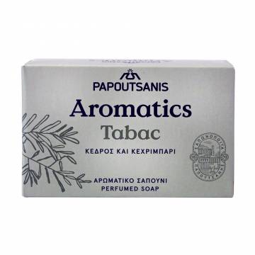 Твердое мыло Papoutsanis Aromatics Табак, 100 г Твердое мыло Papoutsanis Aromatics Табак, 100 г