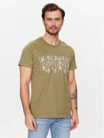 Guess Футболка M3GI15 K8FQ4 Зелений Regular Fit Guess Футболка M3GI15 K8FQ4 Зелений Regular Fit
