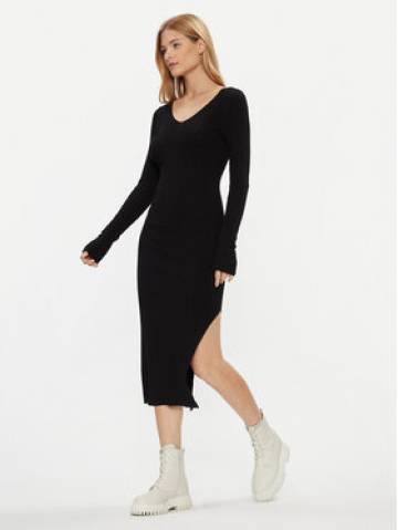 ONLY Трикотажна сукня 15302348 Чорний Regular Fit ONLY Трикотажна сукня 15302348 Чорний Regular Fit