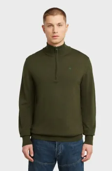 Мужская оливковая шерстяная кофта Premium Оливковый M G-Star RAW D27710,B692