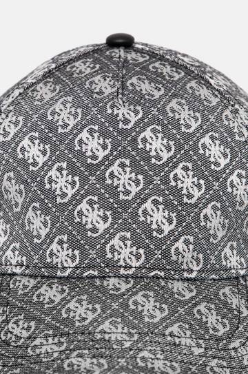Кепка Guess цвет чёрный узор AW5155 POL03 Кепка Guess цвет чёрный узор AW5155 POL03