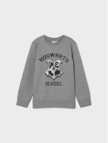 NAME IT Світшот HARRY POTTER 13210593 Сірий Regular Fit NAME IT Світшот HARRY POTTER 13210593 Сірий Regular Fit