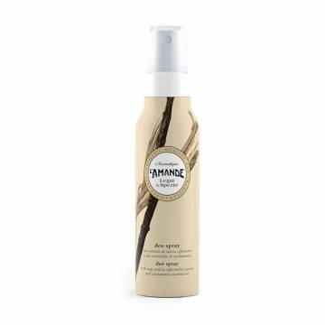 Мужской дезодорант-спрей для тела LAmande Aromatique Wood & Spices Deo Spray Древесина и пряности, 100 мл Мужской дезодорант-спрей для тела LAmande Aromatique Wood & Spices Deo Spray Древесина и пряности, 100 мл