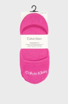 Женские следы (2 пары) FOOTIE SUMMER Разноцветный ONESIZE Calvin Klein 701239295