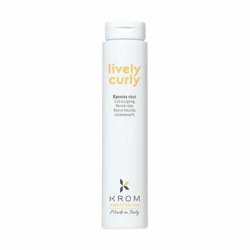 Гель-крем для моделирования кудрей Krom Lively Curly, 250 мл Гель-крем для моделирования кудрей Krom Lively Curly, 250 мл