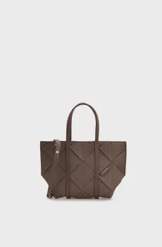 Женская коричневая сумка WOVEN MINI Коричневый ONESIZE Calvin Klein LV04F3696G