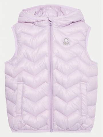 United Colors Of Benetton Жилет 21INGJ00H Фіолетовий Regular Fit United Colors Of Benetton Жилет 21INGJ00H Фіолетовий Regular Fit