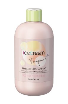 Шампунь для волос Inebrya Ice Cream Refreshing Shampoo освежающий, с мятой, 300 мл