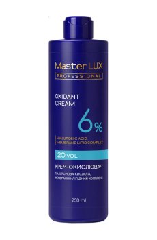 Крем-окислитель для краски Master LUX Professional Oxidant Cream 6%, 20 Vol, 250 мл