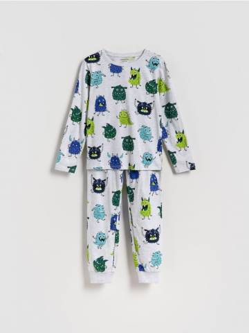 Reserved - BOYS` PYJAMA - світло-сірий - 574GC-09M Reserved - BOYS` PYJAMA - світло-сірий - 574GC-09M