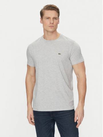 Lacoste Футболка TH6709 Сірий Regular Fit Lacoste Футболка TH6709 Сірий Regular Fit