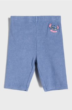 Бавовняні велосипедки Stitch - light blue