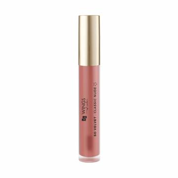 Жидкая матовая помада для губ AA Wings of Color So Velvet Matt Liquid Lipstick, Classic Nude, 5 мл Жидкая матовая помада для губ AA Wings of Color So Velvet Matt Liquid Lipstick, Classic Nude, 5 мл
